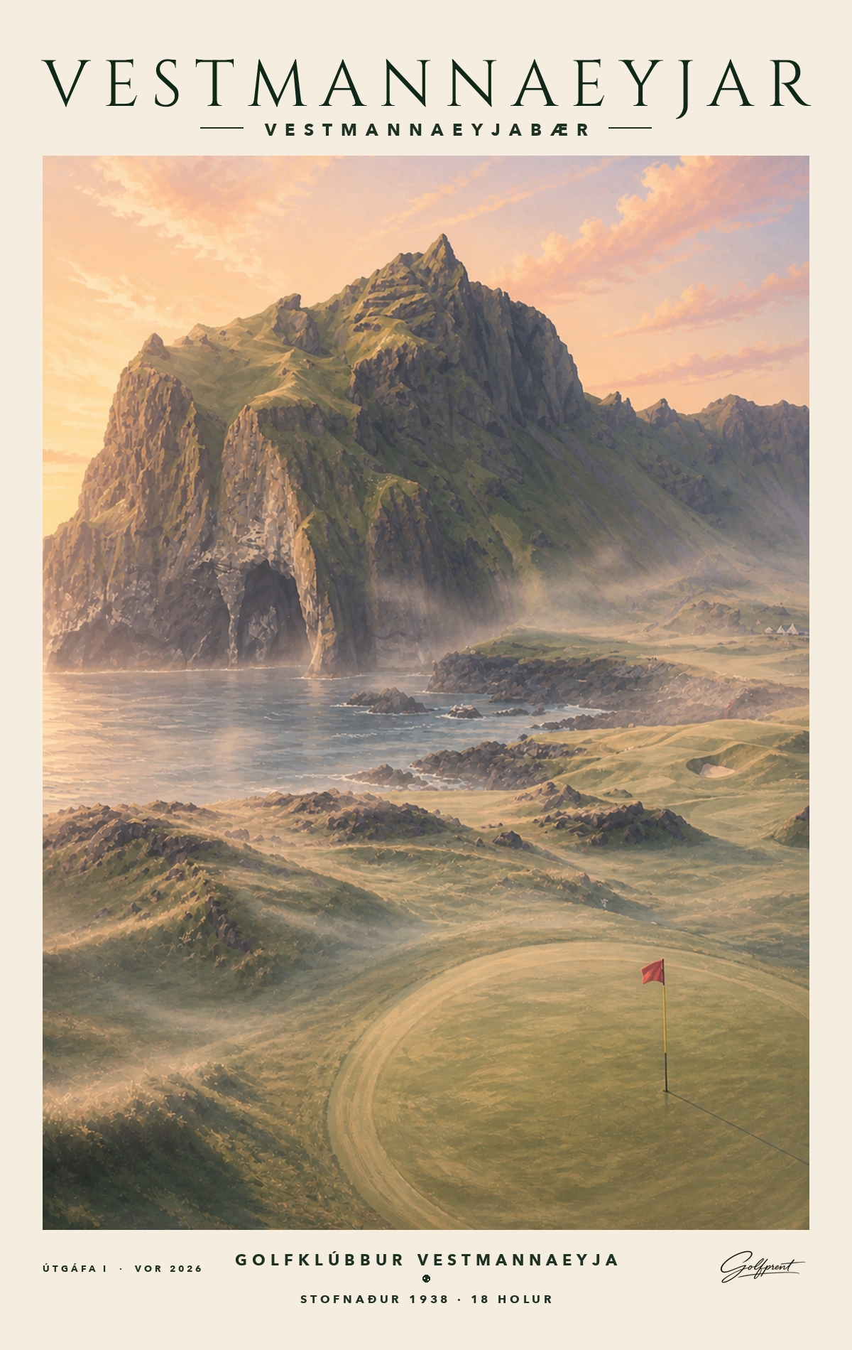Vestmannaeyjar · Vestmannaeyjabær — endanlegt verk